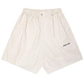 Bram's Fruit Ripstop Text Logo Korte Broek Off White
