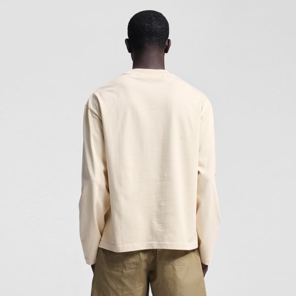 Bram’s Fruit Robin Longsleeve T-shirt Beige