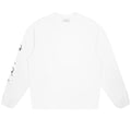 Bram’s Fruit Script Logo Longsleeve T-shirt Wit