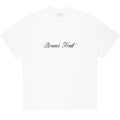 Bram’s Fruit Script Logo T-shirt Wit