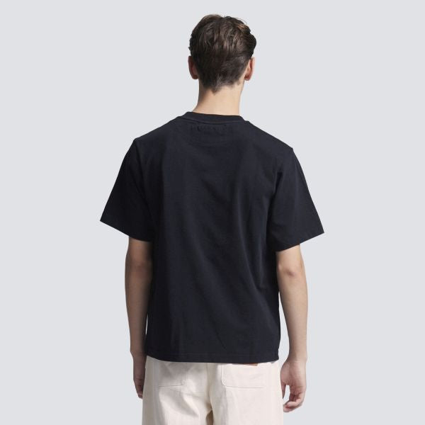 Bram’s Fruit Script Logo T-shirt Zwart