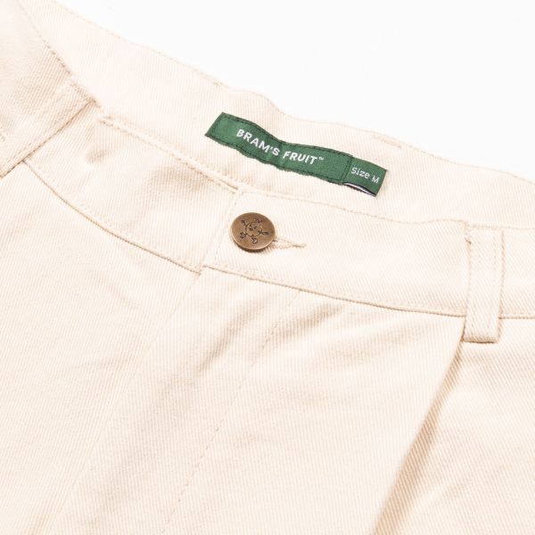 Bram's Fruit Twill Broek Off White