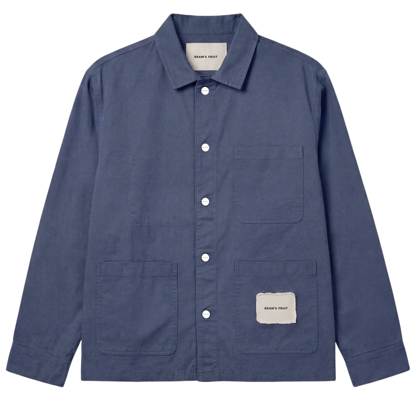 Bram’s Fruit Chore Overshirt Donker Blauw