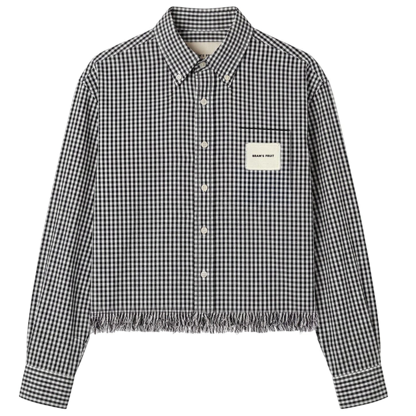 Bram’s Fruit Distressed Farmer's Overhemd Zwart