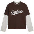 Bram’s Fruit Double Layer Longsleeve T-shirt Bruin