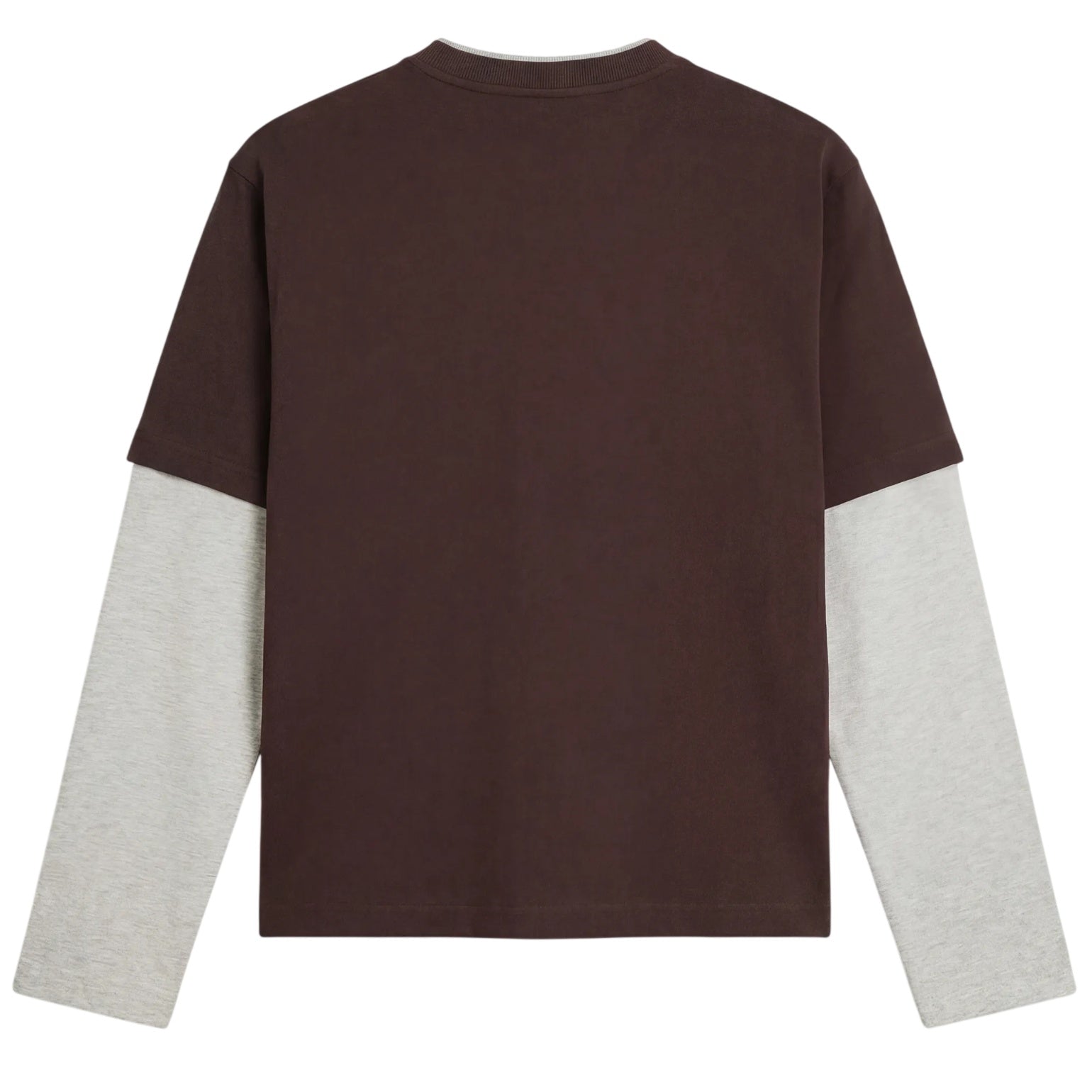 Bram’s Fruit Double Layer Longsleeve T-shirt Bruin