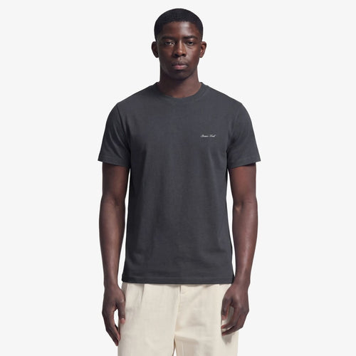 Bram’s Fruit Fitted Script Logo T-shirt Schwarz