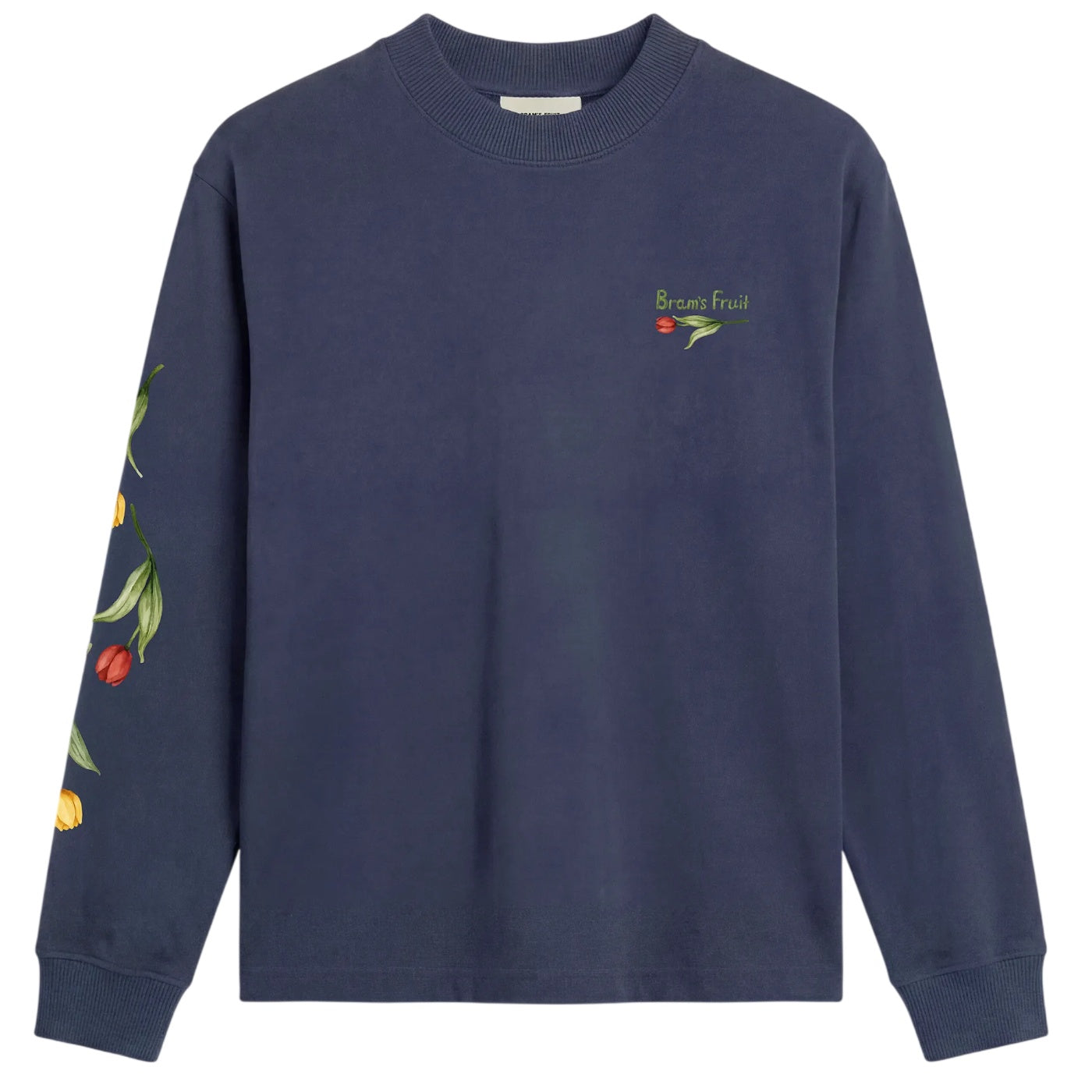 Bram’s Fruit Flora 2.0 Longsleeve T-shirt Donker Blauw