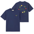 Bram’s Fruit Flora 2.0 T-shirt Donker blauw