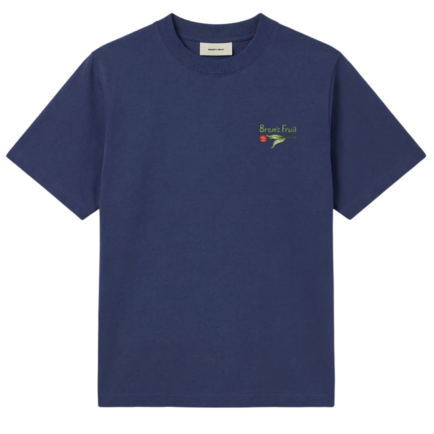 Bram’s Fruit Flora 2.0 T-shirt Donker blauw