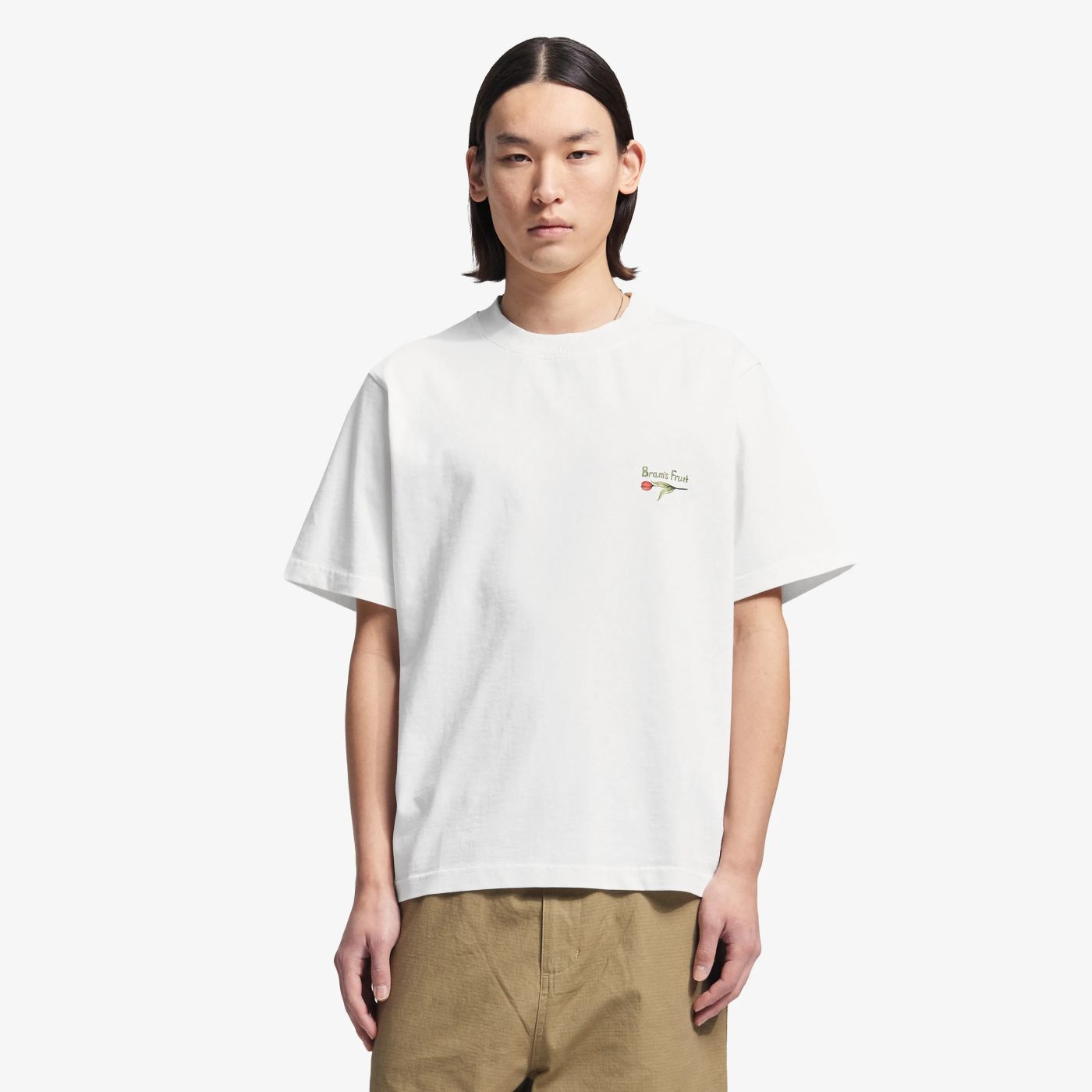 Bram’s Fruit Flora 2.0 T-shirt Wit