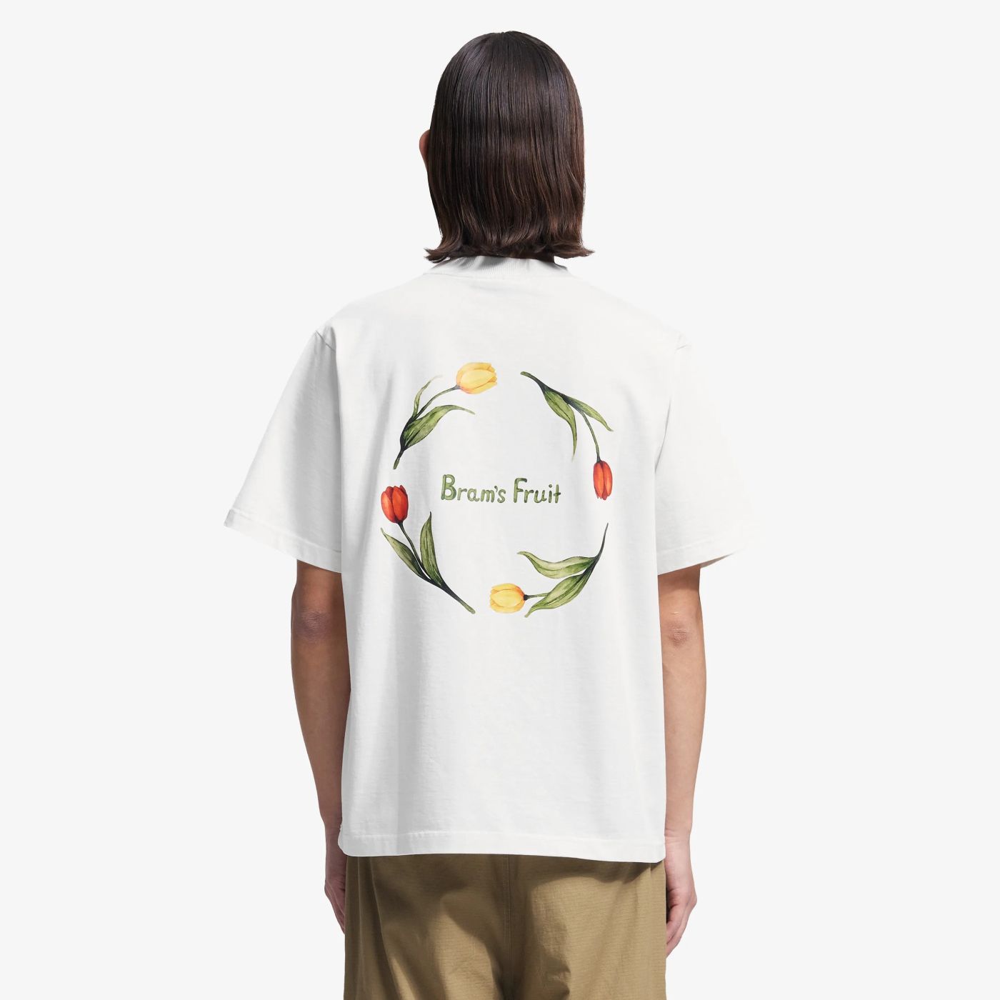 Bram’s Fruit Flora 2.0 T-shirt Wit