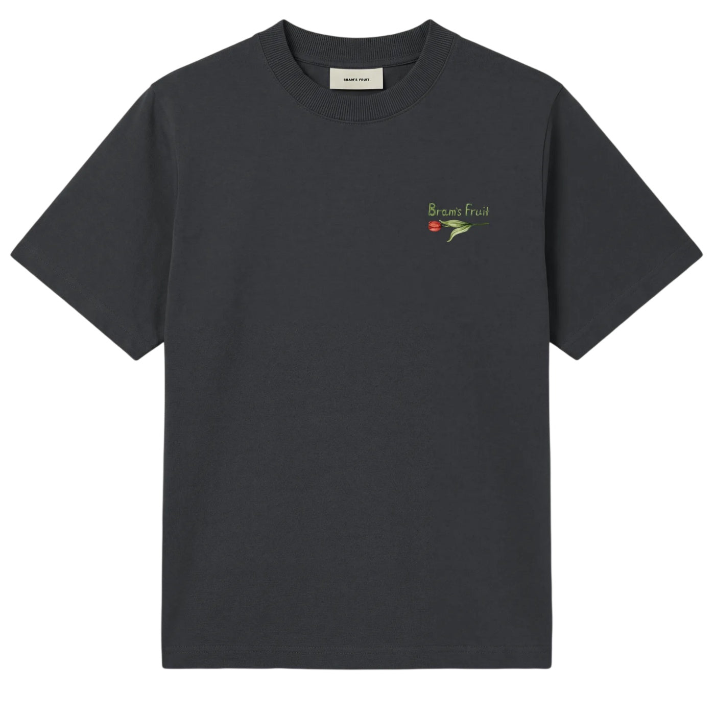 Bram’s Fruit Flora 2.0 T-shirt Zwart