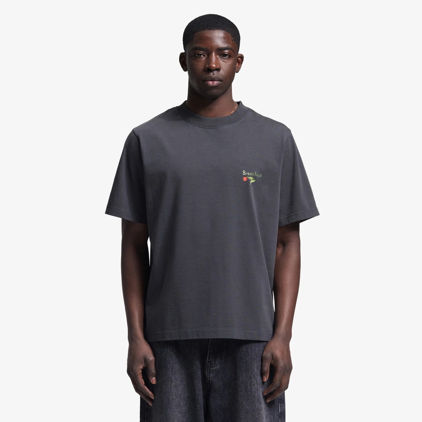 Bram’s Fruit Flora 2.0 T-shirt Zwart