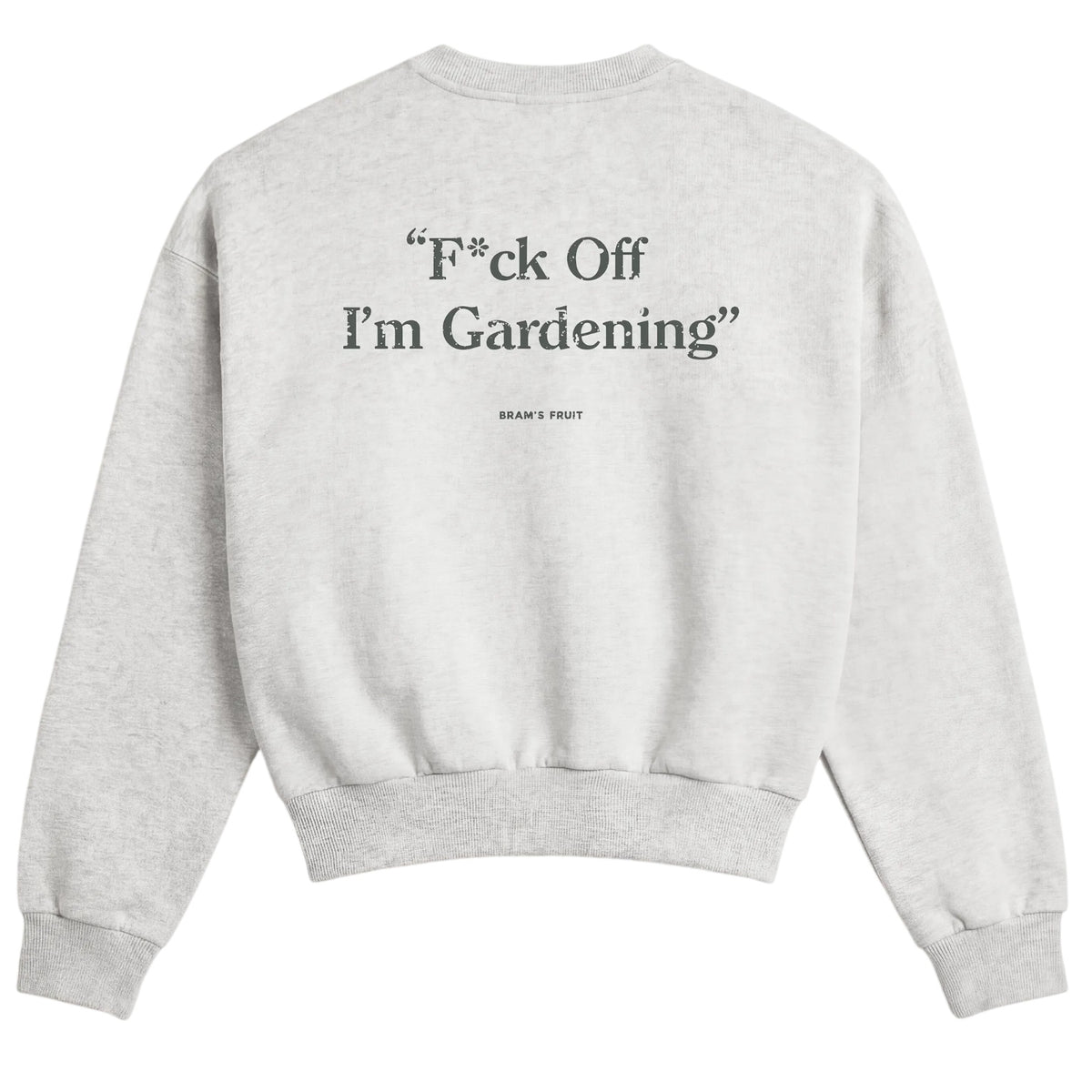 Bram’s Fruit Gardening Distressed Sweater Grijs