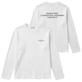 Bram’s Fruit Stamp Waffle Longsleeve T-shirt Wit