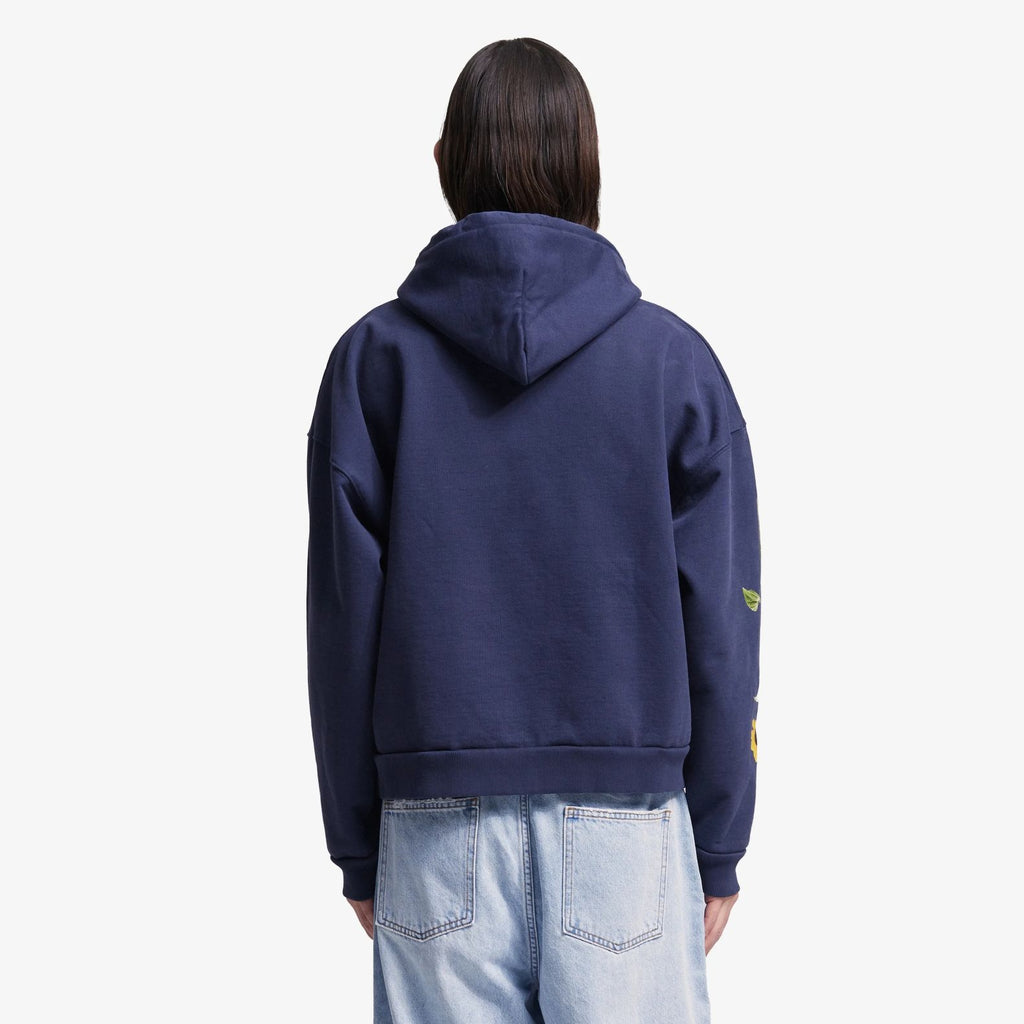 Bram’s Fruit Sunflower Hoodie Donker Blauw