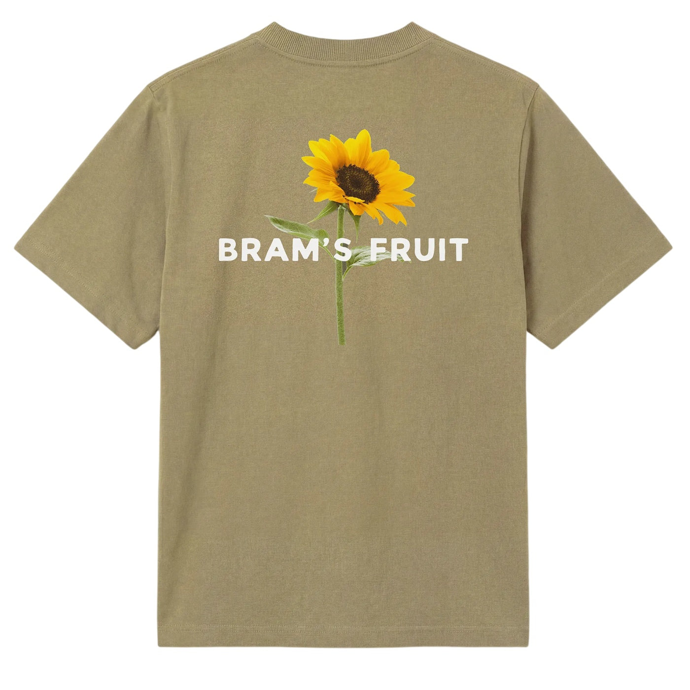 Bram’s Fruit Sunflower T-shirt Donker Groen