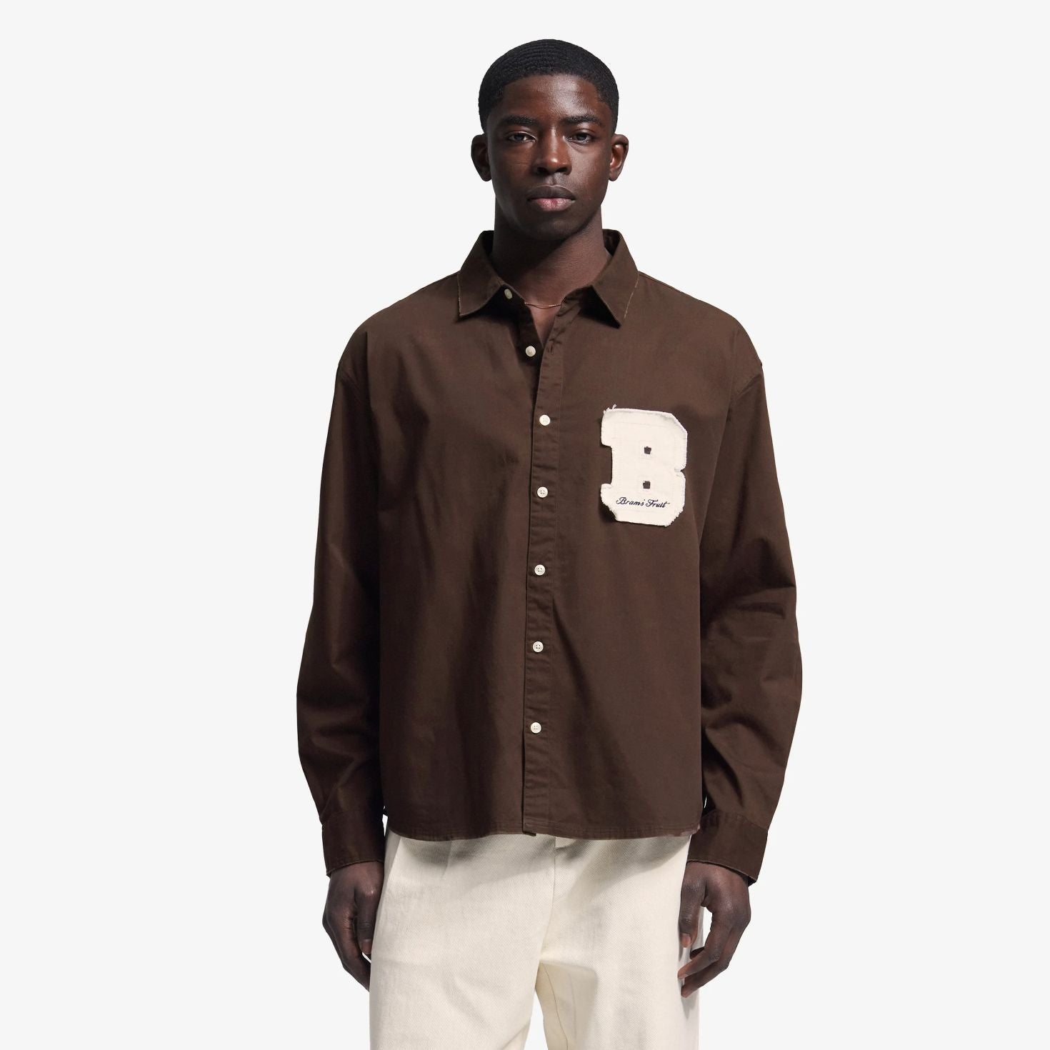 Bram’s Fruit Varsity Overhemd Bruin