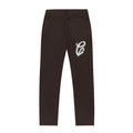 CROYEZ FLUFFY ESSENCE KNIT SWEATPANTS | BROWN