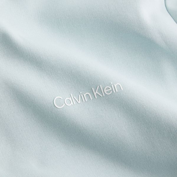 Calvin Klein Micro Logo Hoodie Licht Blauw