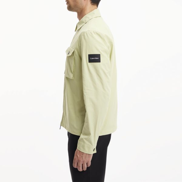 Calvin Klein Overshirt Licht Groen