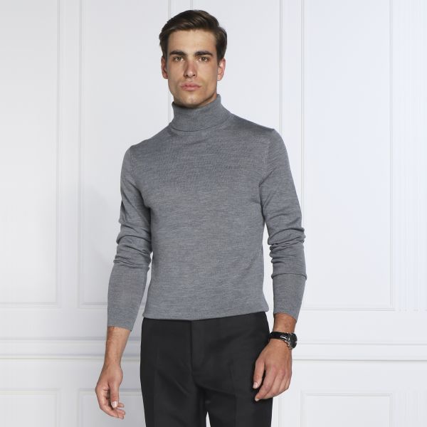 Calvin Klein Turtle Neck Sweater Grijs