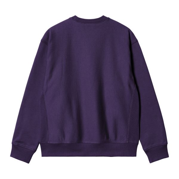Carhartt American Script Sweater Paars