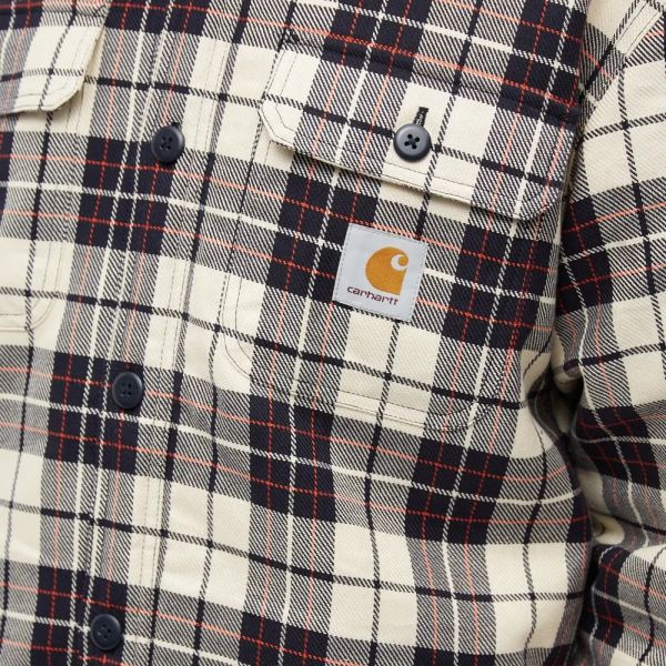 Carhartt Arden Overshirt Zwart/Wit