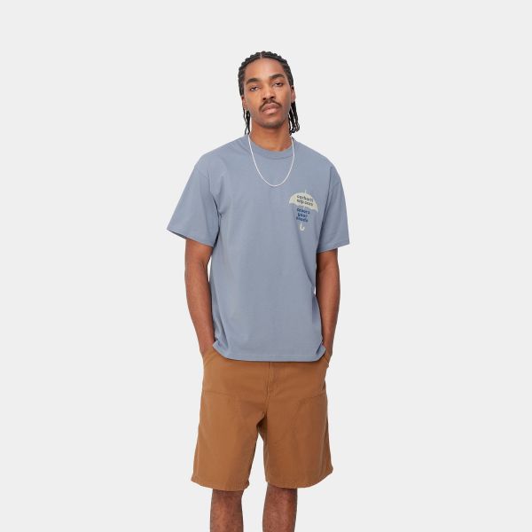 Carhartt Covers T-shirt Blauw
