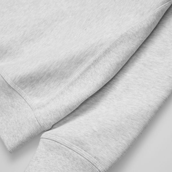Carhartt Half Zip American Script Sweater Licht Grijs