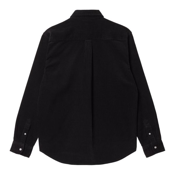 Carhartt Madison Cord Overshirt Zwart