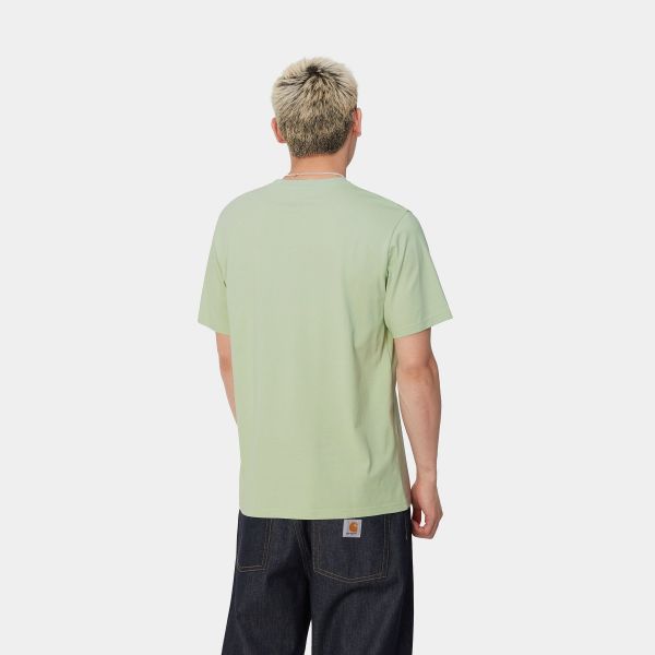 Carhartt Pocket T-shirt Licht Groen