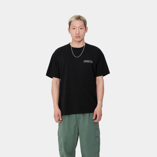 Carhartt Stamp T-shirt Zwart