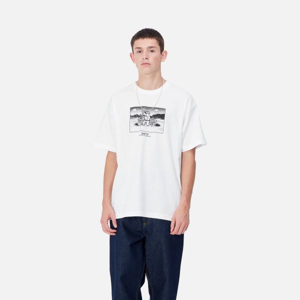 Carhartt Think Tank T-shirt Wit