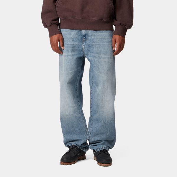 Carhartt WIP Aaron Jeans Licht Blauw