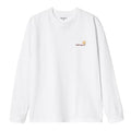 Carhartt WIP American Script Longsleeve T-shirt Wit