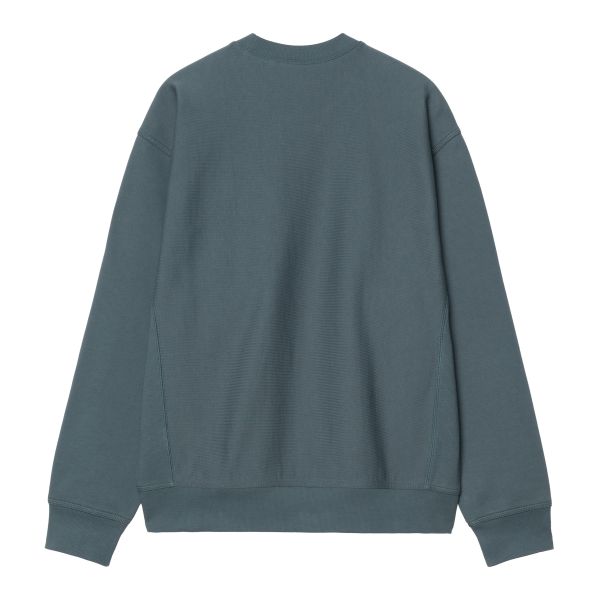 Carhartt WIP American Script Sweater Donker Blauw