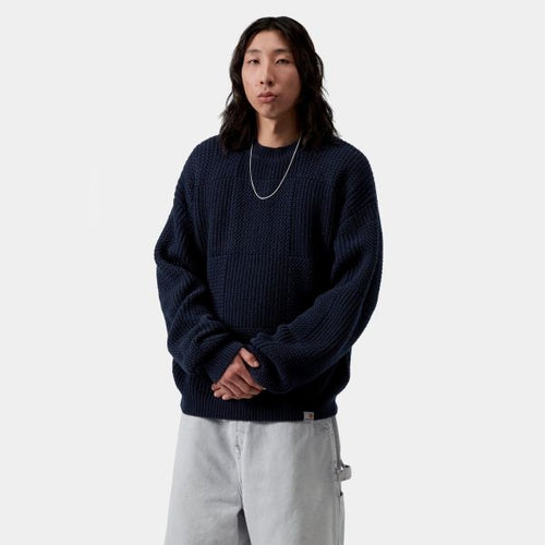 Carhartt WIP Bishop Sweater Navy