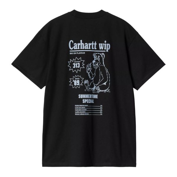 Carhartt WIP Catalogue T-shirt Zwart