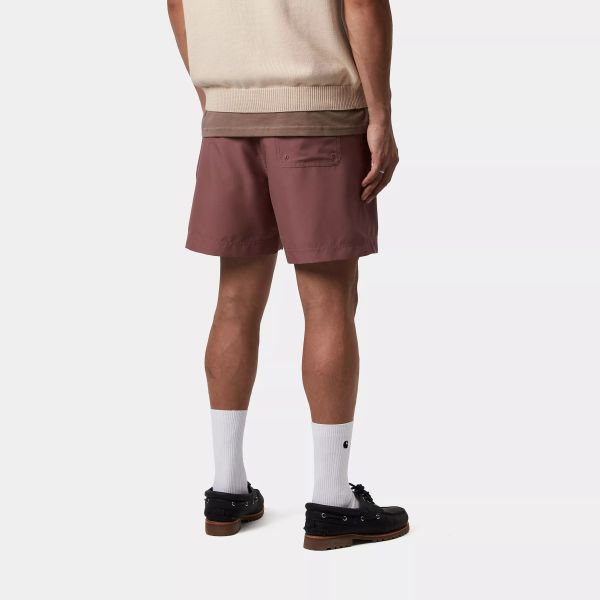 Carhartt WIP Chase Zwembroek Donker Roze