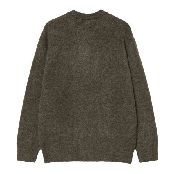 Carhartt WIP Chedda Sweater Donker Groen