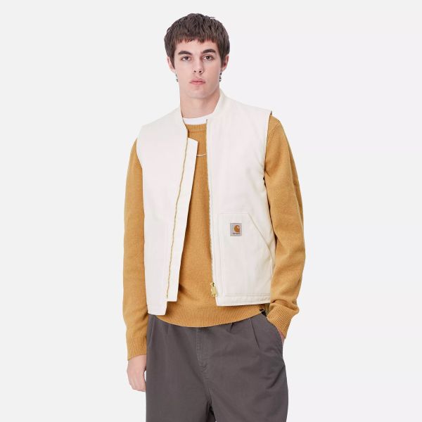 Carhartt WIP Classic Vest Off White