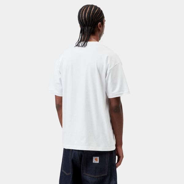 Carhartt WIP Clover T-shirt Wit