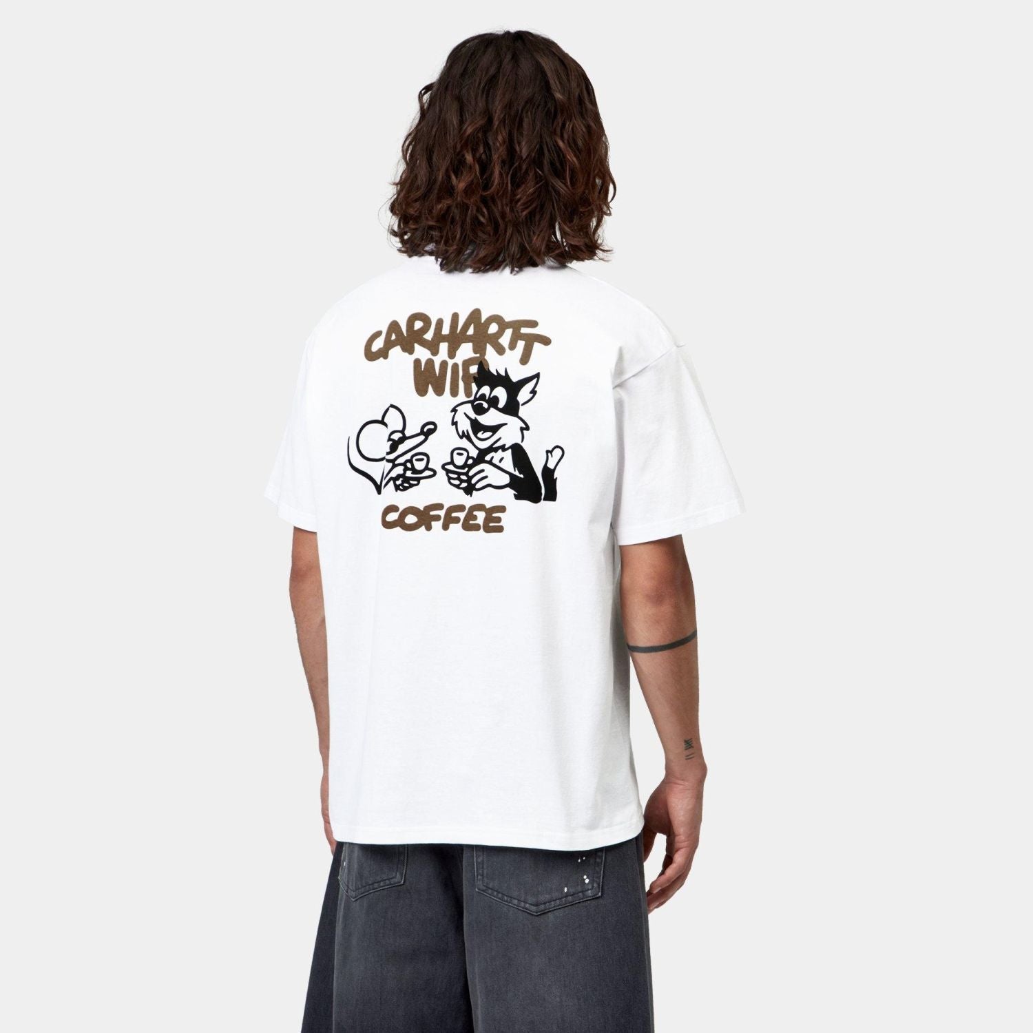 Carhartt WIP Coffee Break T-shirt Wit