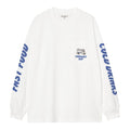 Carhartt WIP Cold Drinks Longsleeve T-shirt Wit