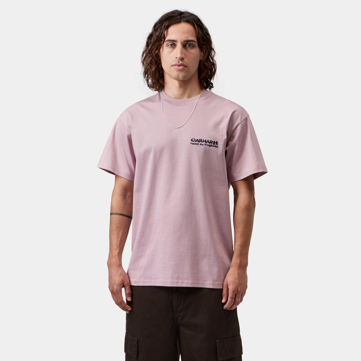 Carhartt WIP Cubist T-shirt Roze
