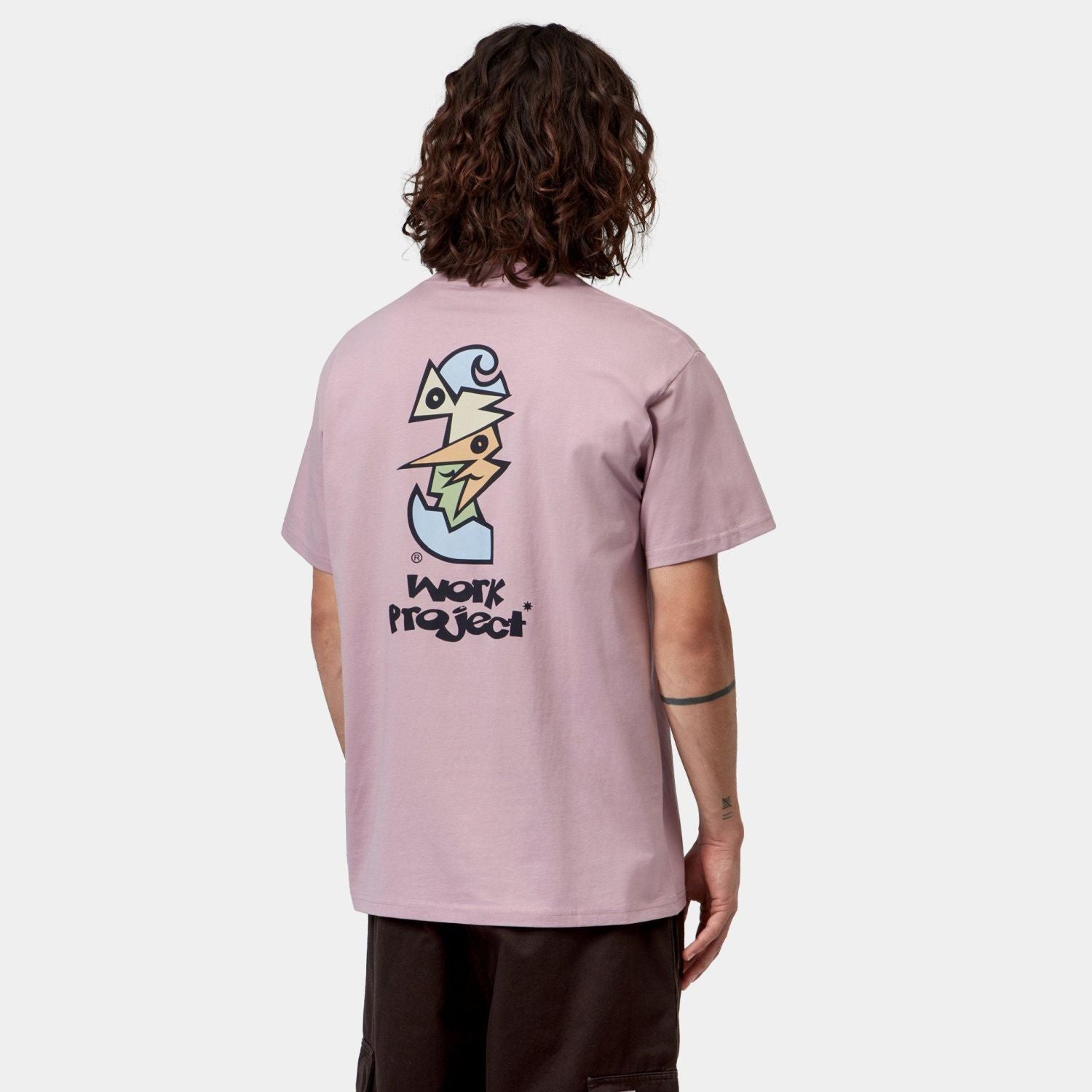 Carhartt WIP Cubist T-shirt Roze