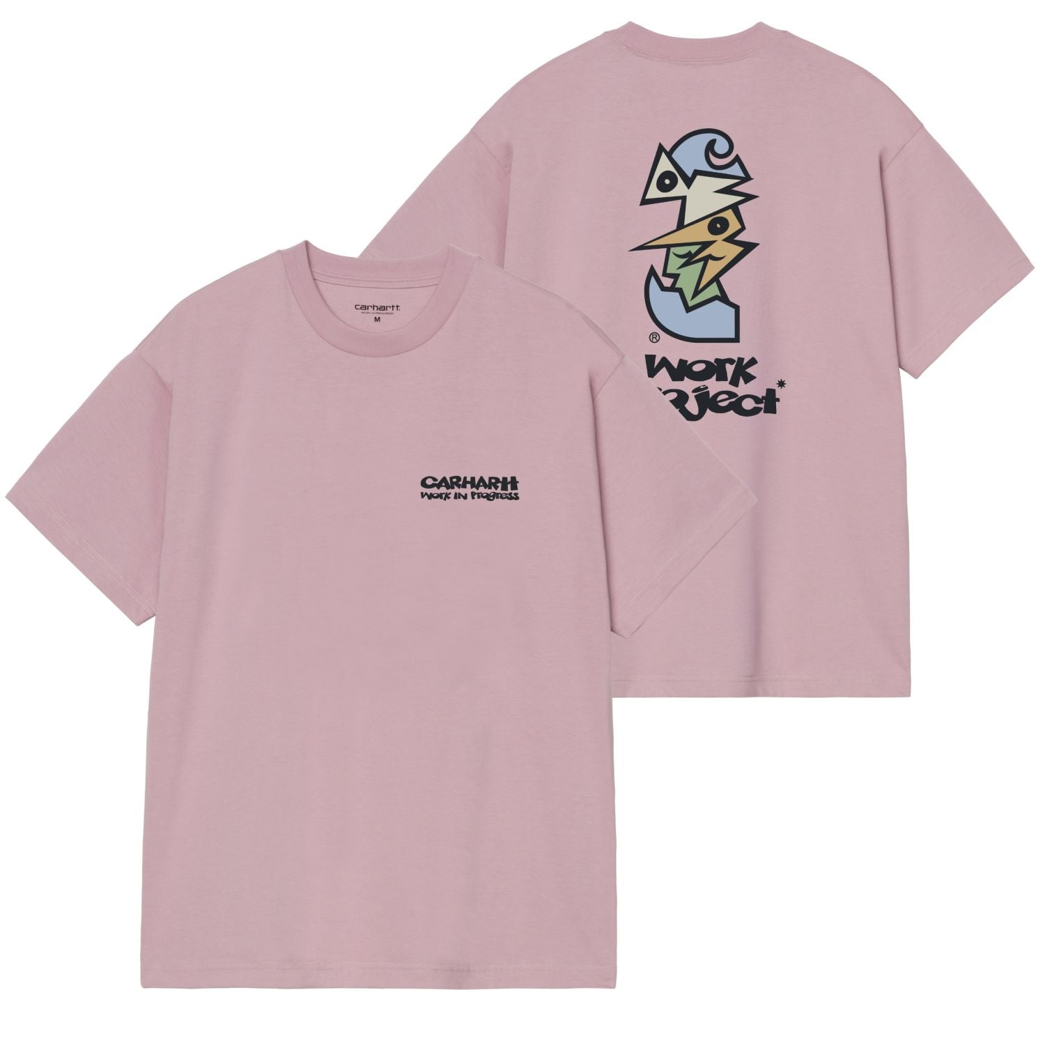 Carhartt WIP Cubist T-shirt Roze
