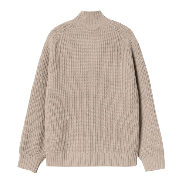 Carhartt WIP Detroit Half Zip Sweater Beige